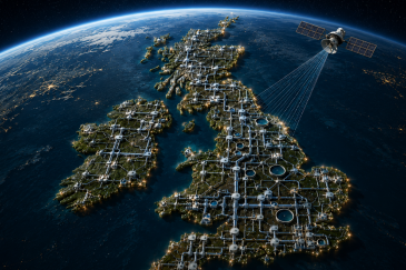 Satellite connectivity supporting AI and remote monitoring across UK water networks